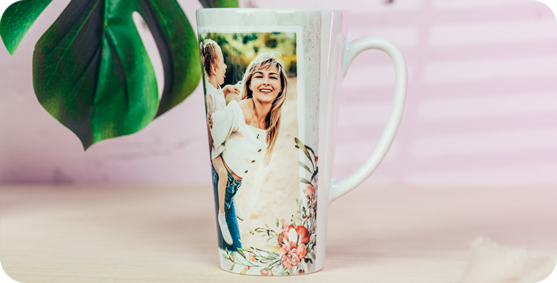 Hrnček s vlastnou potlačou - Hrnček Latte veľký